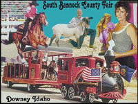 South Bannock County Fair postcard