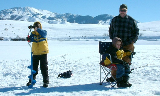 Ice Fishing in Idaho Lakes and Reservoirs