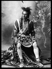 Photo of Shoshone Indian Brave