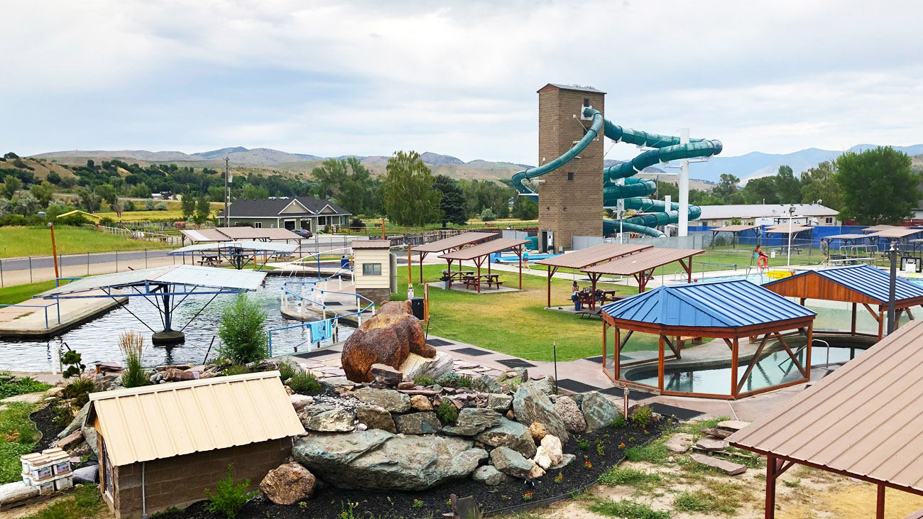 Bear River Hot Springs Riverdale Resort in Preston Idaho