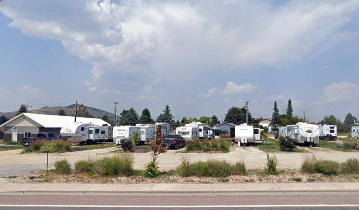 Caribou RV Park campground in Soda Springs Idaho