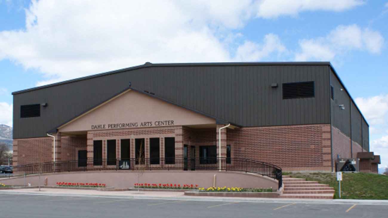 Dahle Performing Arts Center at Westside High School in Dayton Idaho