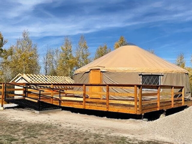 East Mink Creek Nordic Center Yurt