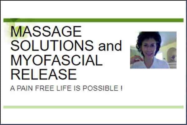 Massage Solutions and Myofascial Release