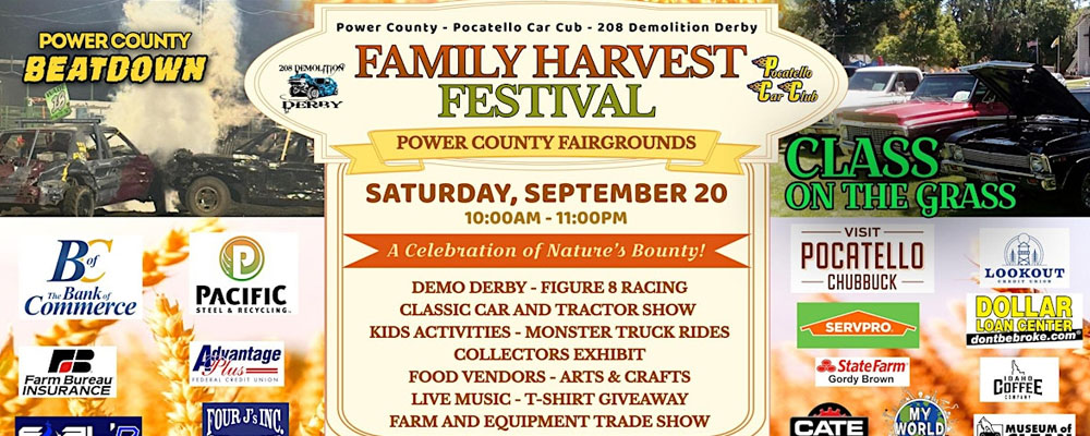 Power County Beatdown Demolition Derby and Family Harvest Festival