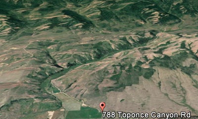 Toponce Trailhead for snowmobiling, ATV riding and mountain biking between Grace and Pocatello.