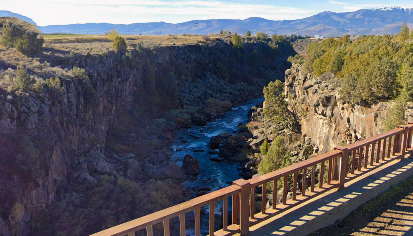 Black Canyon Gorge River in Grace Idaho