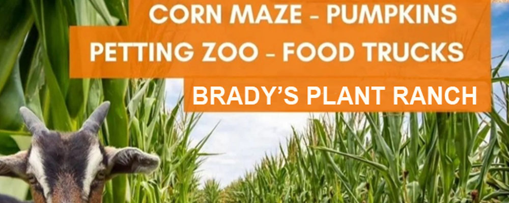 Brady's Fall Festival corn maze in Downey Idaho