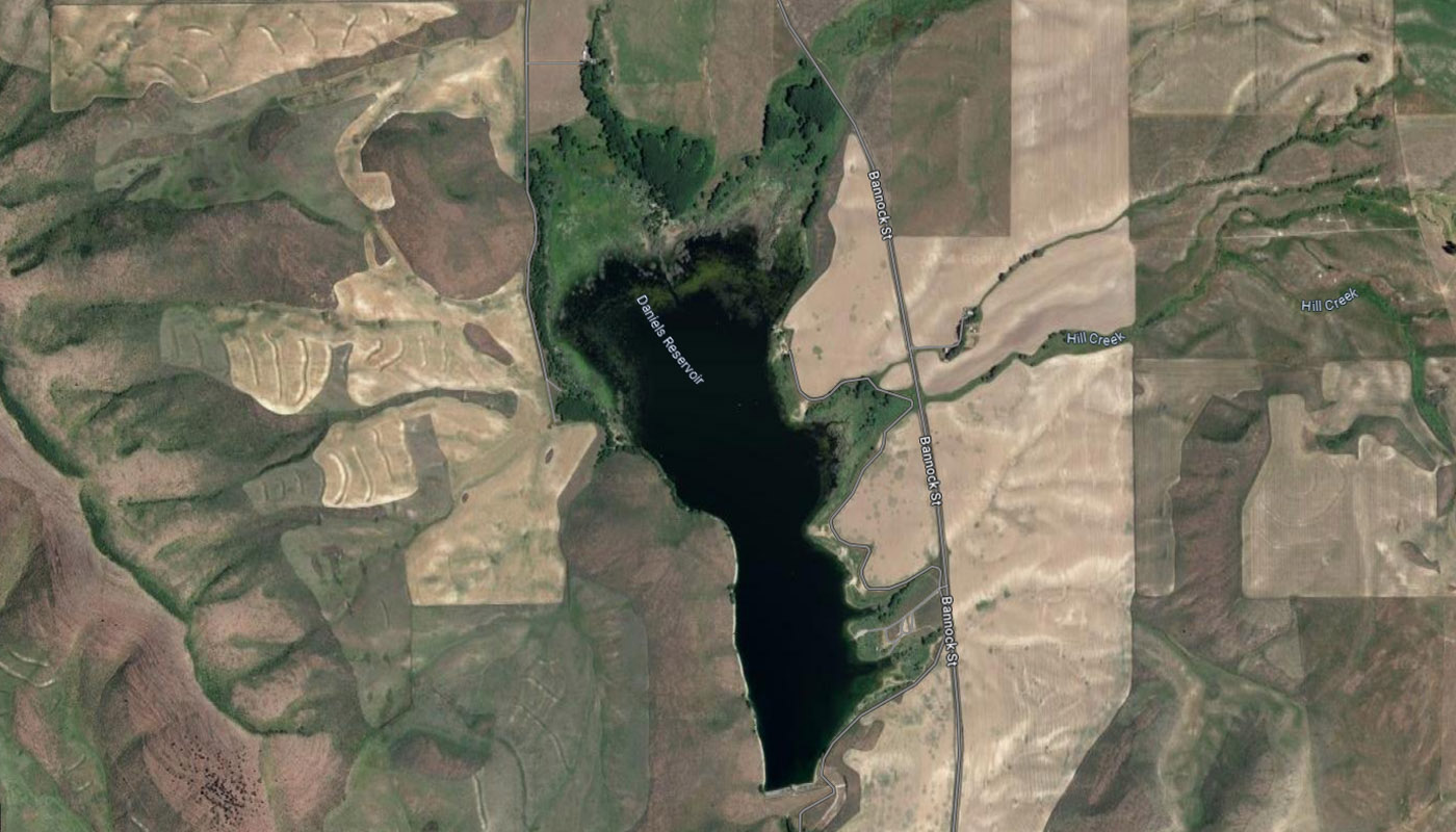 Daniel's Reservoir, Malad City, Idaho
