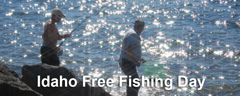 Idaho Free Fishing Day in Southeast Idaho