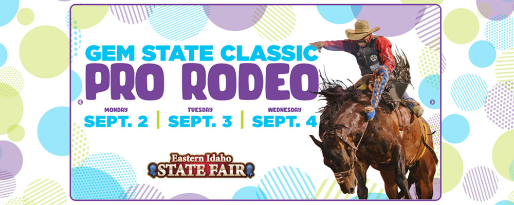 Gem State Classic Pro Rodeo at the Eastern Idaho State Fair