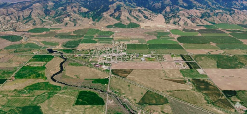 Grace Idaho Valley in Caribou County