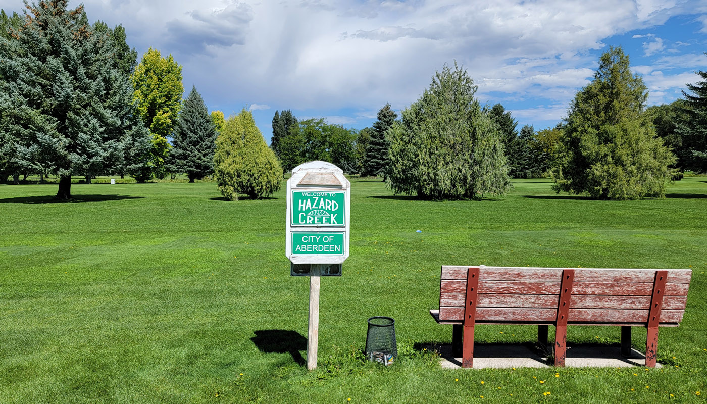 Hazard Creek Golf Course in Aberdeen Idaho