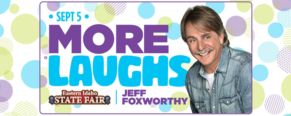 Jeff Foxworthy at the Eastern Idaho State Fair in Blackfoot