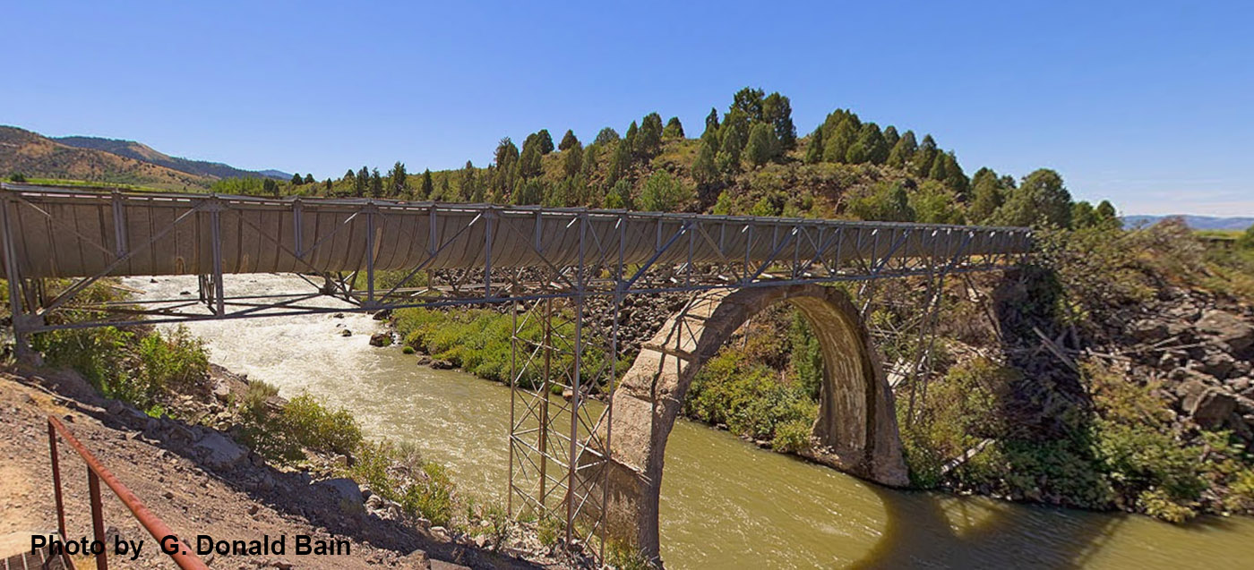 Last Chance canal in Grace Idaho. Photo by G. Donald Bain
