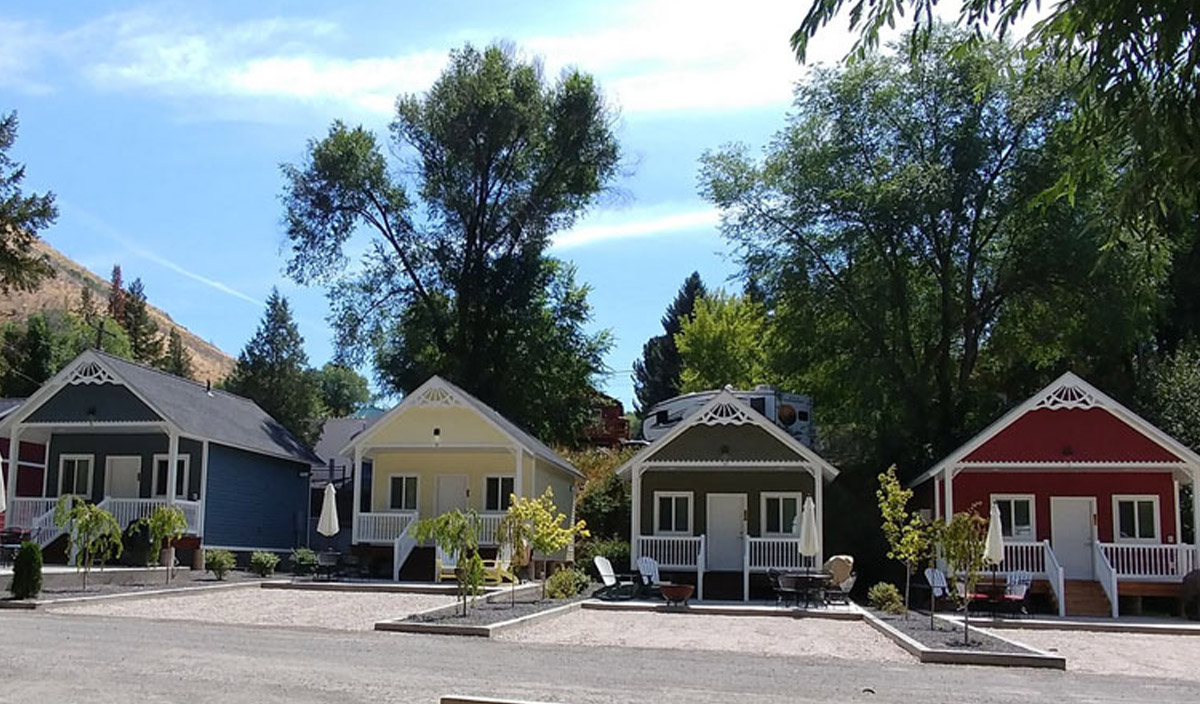 Lava Hot Springs KOA Cottages for rent