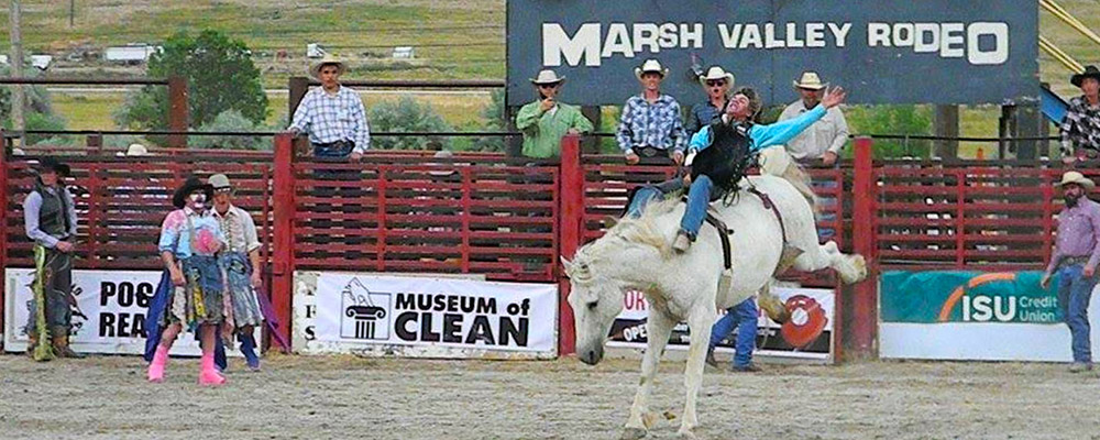 Marsh Valley Rodeo in McCammon Idaho