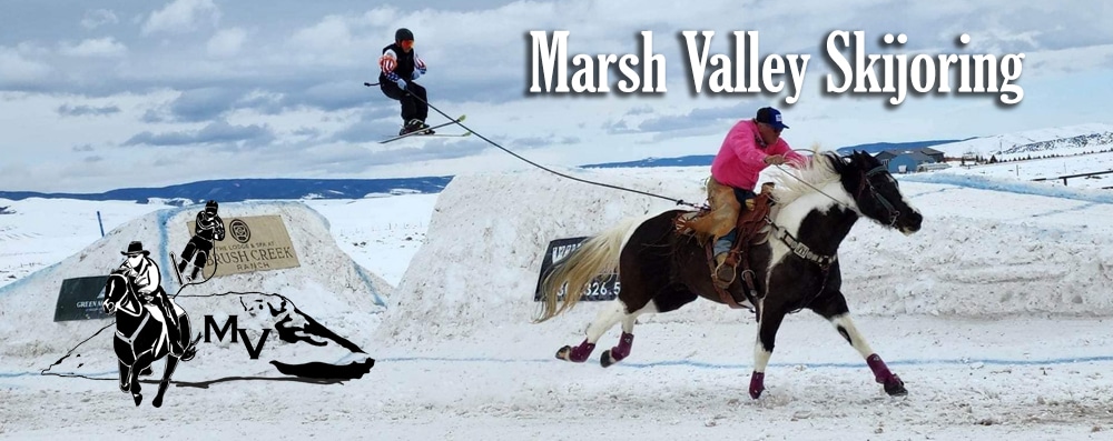 Marsh Valley Skijoring in Arimo Idaho