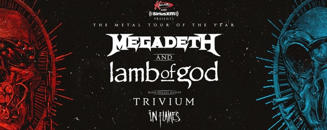 Megadeth and Lamb of God in Pocatello Idaho