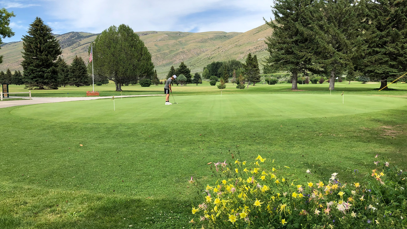 Montpelier Idaho Golf Course in the Bear Lake Valley