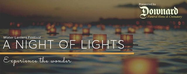 A Night of Lights Water Lantern Festival in Pocatello Idaho