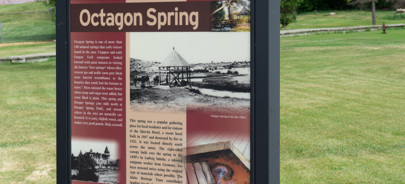 Octagon Springs in Soda Springs Idaho
