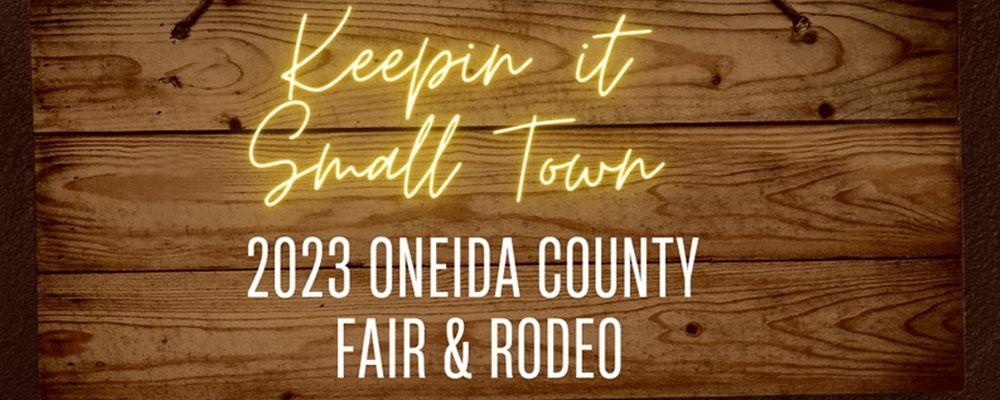 Oneida County Fair & Rodeo in Malad Idaho