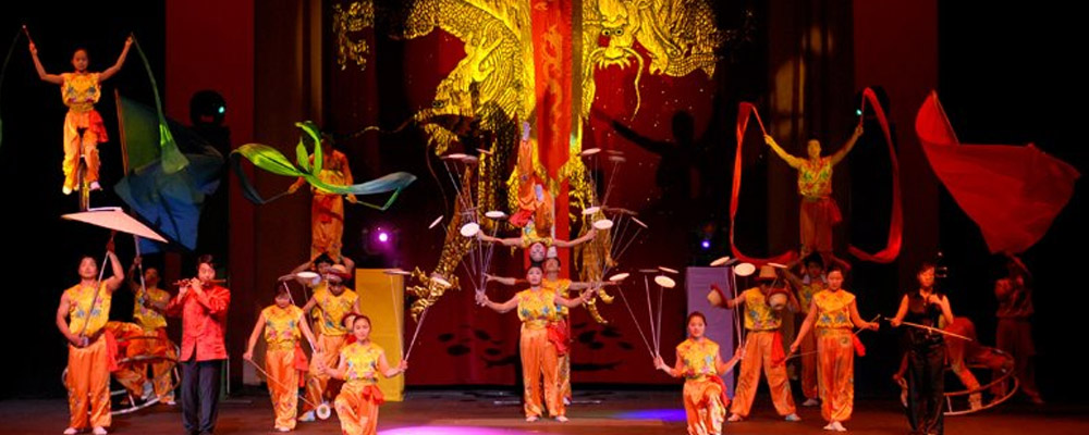 The Peking Acrobats perform in Pocatello Idaho
