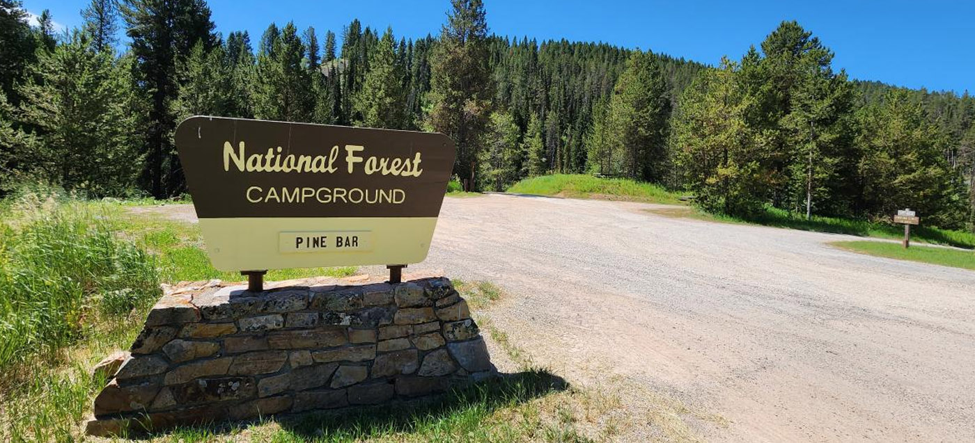 Pine Bar Campground, Wayan, Idaho