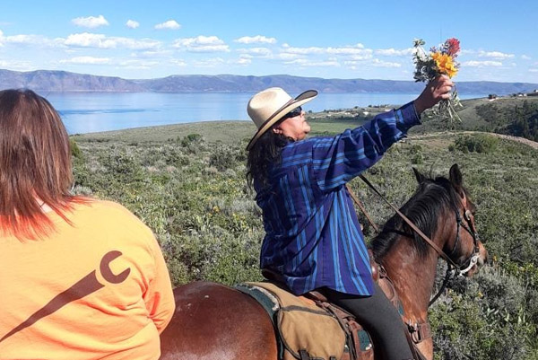 Pony Express Horseback Trail Rides in Bear Lake Idaho