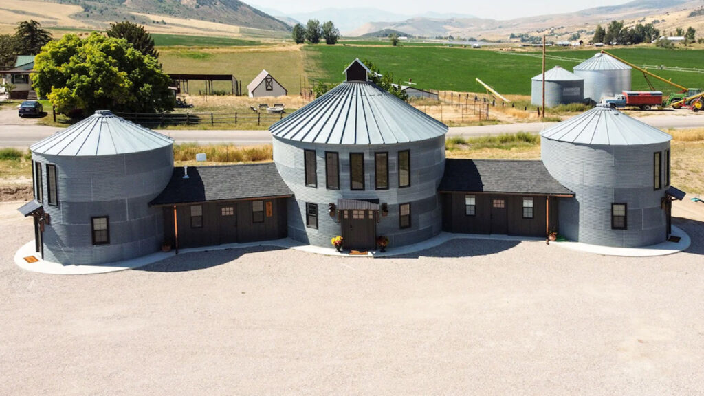 Silo House Vacation Rental in Lava Hot Springs Idaho