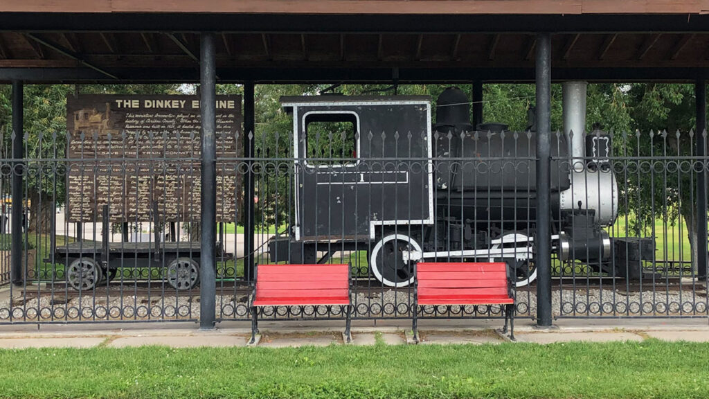 Soda Springs Idaho Corrigan Park history Dinky Engine