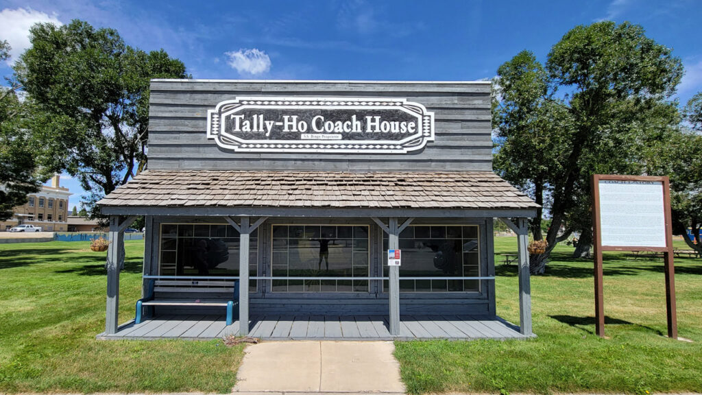 Tally Ho Coach House in Corrigan City Park in Soda Springs Idaho