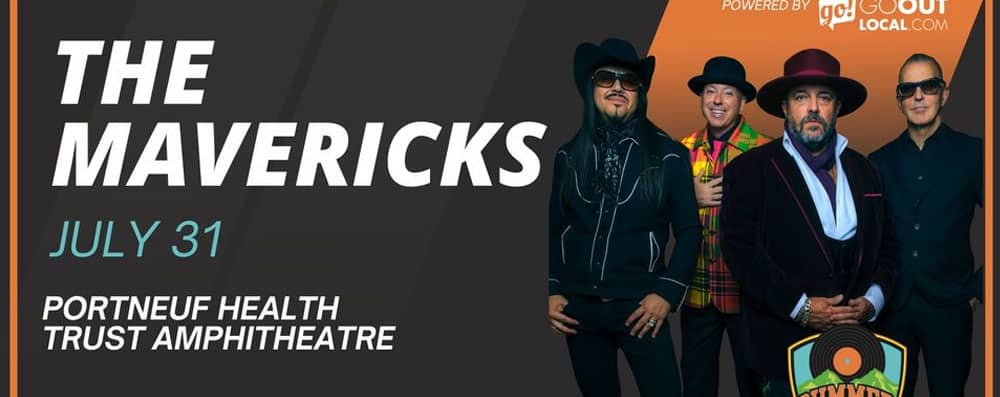 The Mavericks Live at Portneuf Health Trust Amphitheatre in Pocatello Idaho