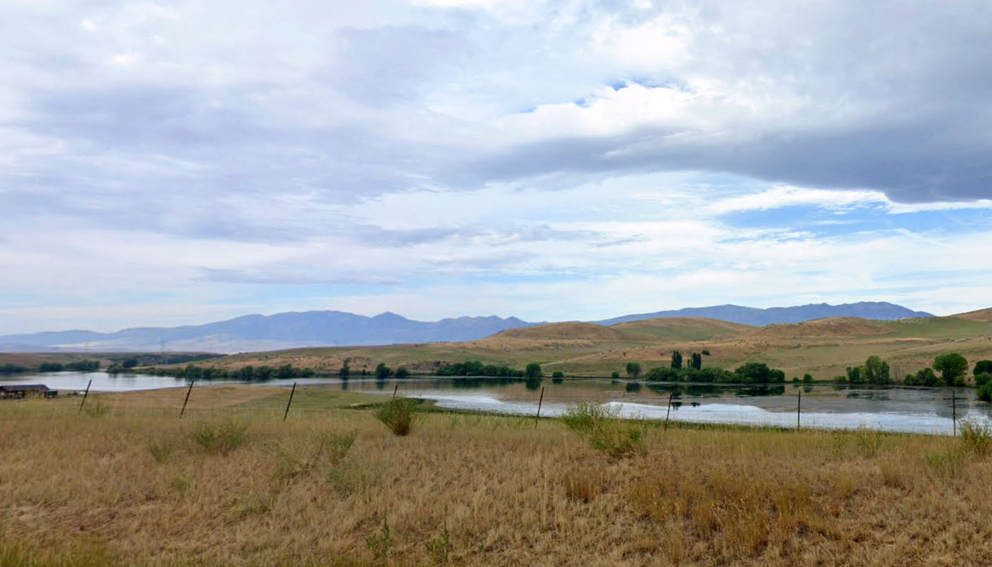 Treasureton Reservoir located near Preston in Franklin County