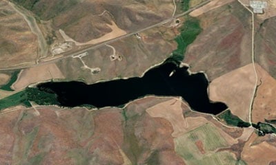 Treasureton Reservoir located near Preston in Franklin County
